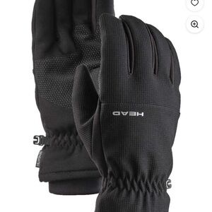 HEAD Black Insulated Gloves